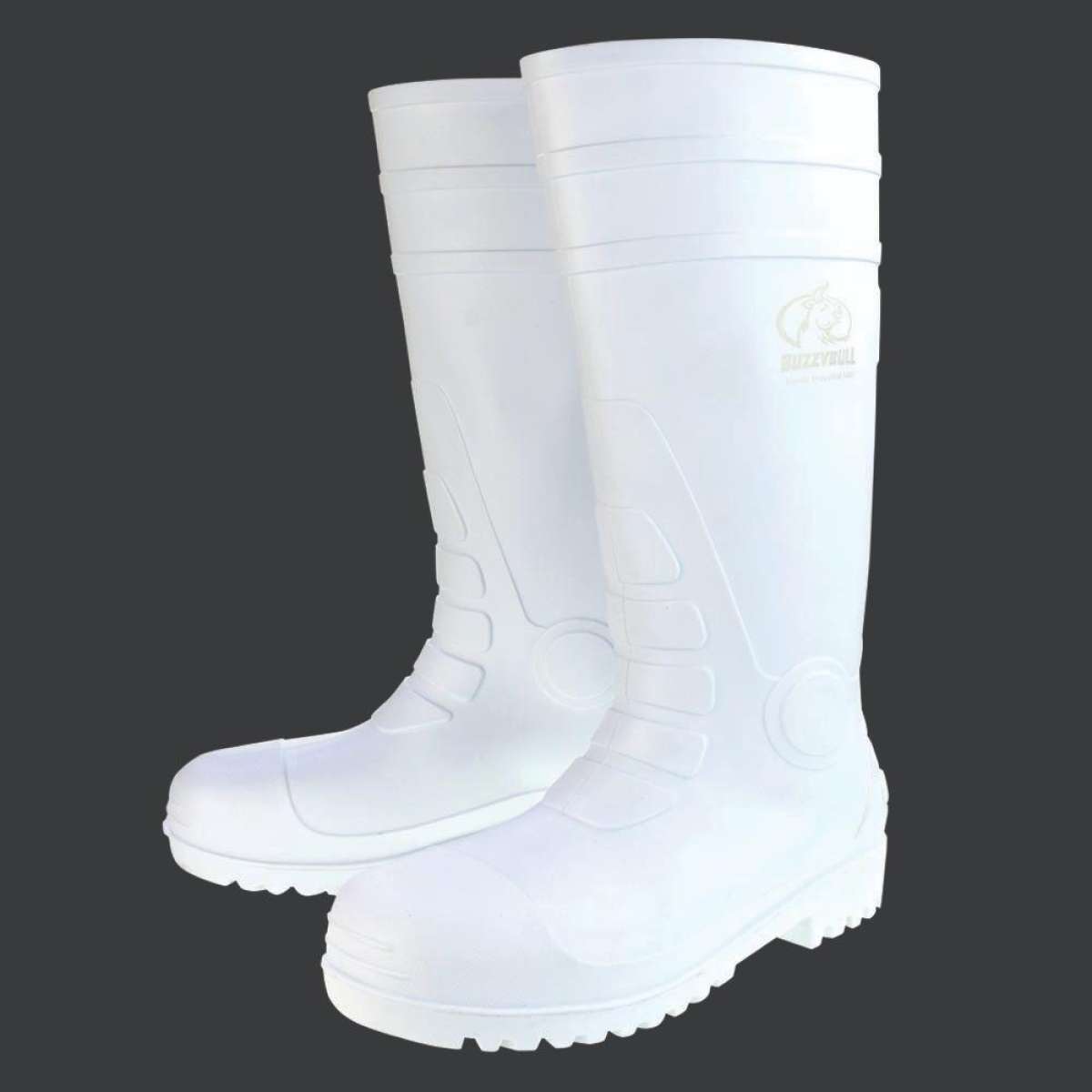 BUZZY BULL WHITE BOOT 38 cm สีขาว รองเท้าบูทงานโรงงานอาหาร