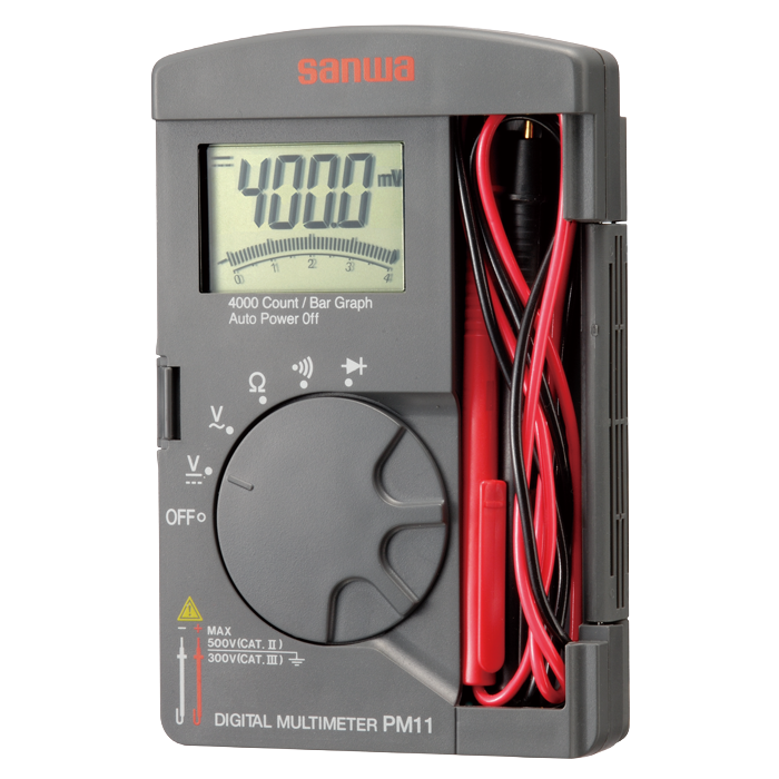 Sanwa Pocket ดิจิตอล มัลติมิเตอร์ รุ่น PM11
