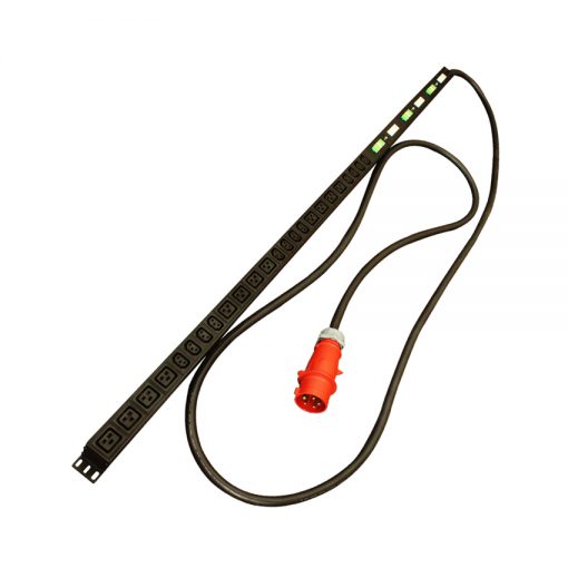 Global Media PDU Global Media PDU รางปลั๊กไฟ 24 เต้ารับ 3 Phase C13 : C19