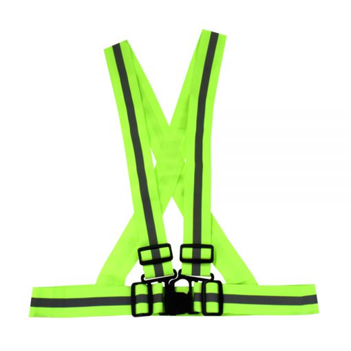 Hi-Vis 3M Strap 5 cm Green/Orange  สายคาดสะท้อนเเสง