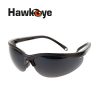 HAWKEYE D-3007 | แว่นตานิรภัย เลนส์ดำเฉด 8/ มียางรองจมูก/ปรับเลื่อนขาได้