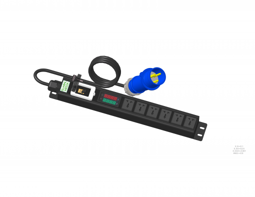 Global Media PDU รางปลั๊กไฟอุตสาหกรรม