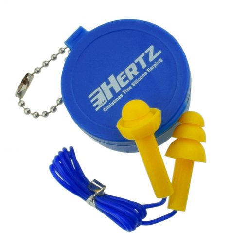 HERTZ EAR PLUG SILICONE EC2001C ที่อุดหูซิลิโคนแบบพกพา